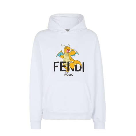 fendi x frgmt pokémon hoodie